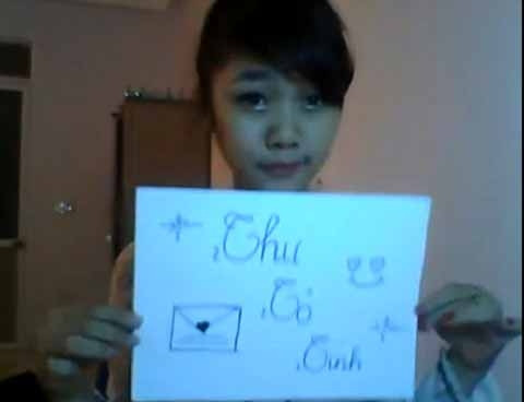 Thư tỏ tình của nữ sinh 9x
