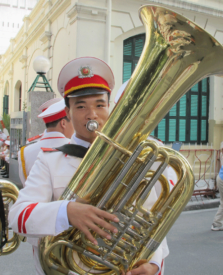 Màn diễu hành của đoàn nhạc Cảnh sát Tokyo