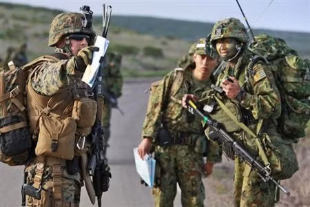 Quân đội Nhật Bản và Mỹ diễn tập đổ bộ đánh đảo