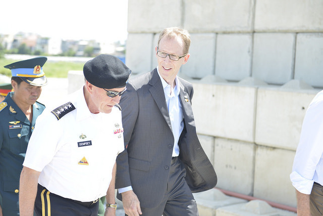 Đại tướng Dempsey tại Đà Nẵng Đại tướng Dempsey tại Đà Nẵng