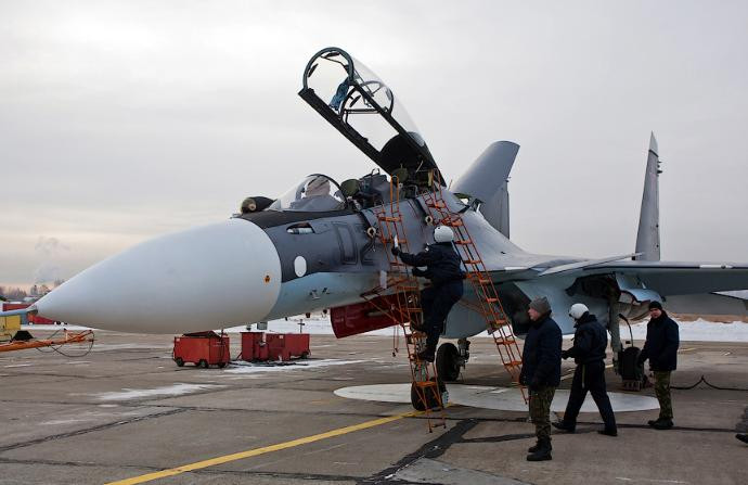 Tiêm kích Su-30SM do nhà máy chế tạo hàng không Irkutsk sản xuất Tiêm kích Su-30SM do nhà máy chế tạo hàng không Irkutsk sản xuất