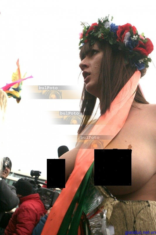 Phong trào FEMEN tại Sofia, Hungary