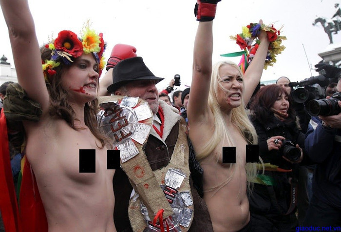 Phong trào FEMEN tại Sofia, Hungary
