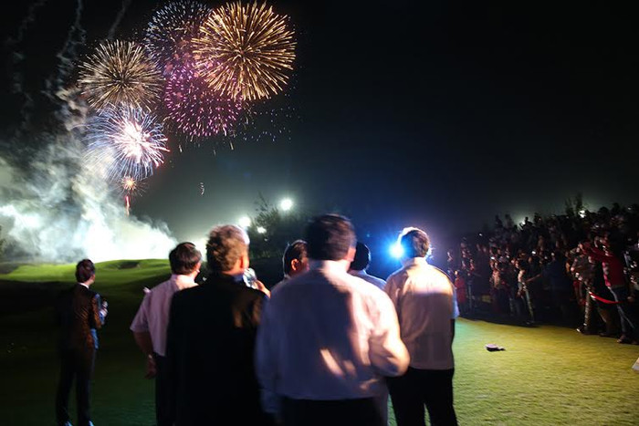 FLC Quy Nhơn Golf Links được khai trương bằng màn pháo hoa đặc sắc.