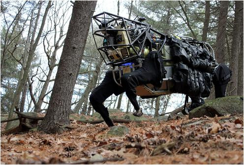 Robot trợ chiến 4 chân do Boston Dynamics chế tạo Robot trợ chiến 4 chân do Boston Dynamics chế tạo
