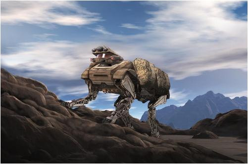 Robot 4 chân do Boston Dynamics chế tạo Robot 4 chân do Boston Dynamics chế tạo
