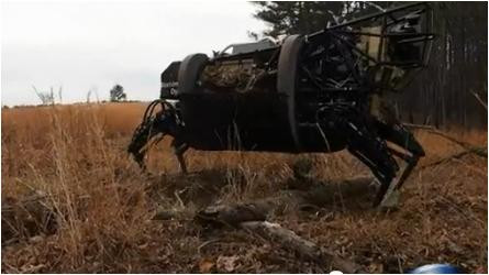 Robot trợ chiến 4 chân do Boston Dynamics chế tạo Robot trợ chiến 4 chân do Boston Dynamics chế tạo