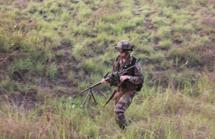 Quân đội Pháp tập trận ở Bờ Biển Ngà