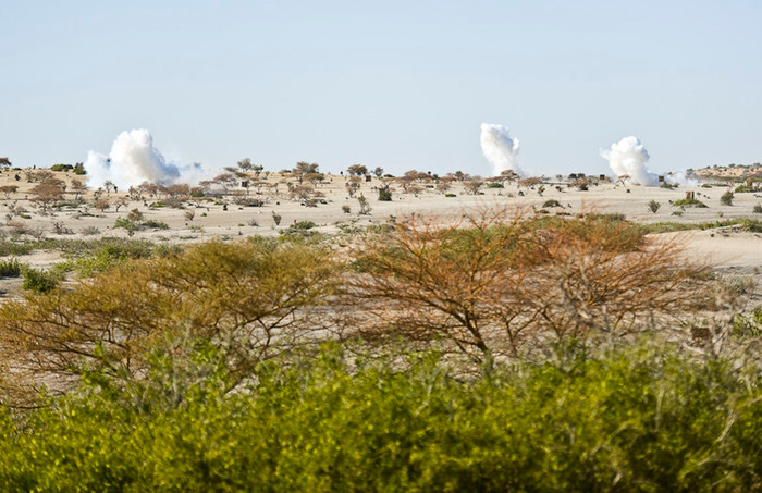 Quân đội Pháp tập trận ở Bờ Biển Ngà