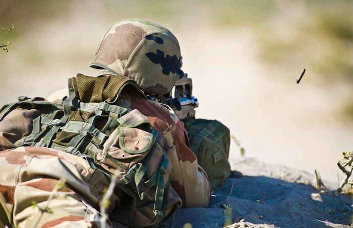 Quân đội Pháp tập trận ở Bờ Biển Ngà