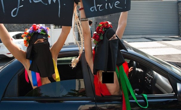 Phong trào FEMEN xuất hiện tại Ucraina