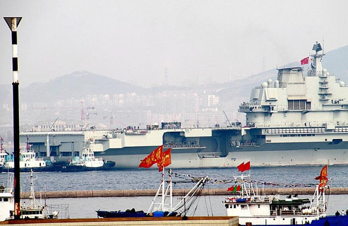 Tàu sân bay Thi Lang của TQ chạy thử lần 6 Tàu sân bay Thi Lang của TQ chạy thử lần 6