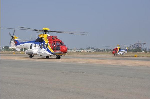 Trực thăng EC-225 mới của Hải quân Việt Nam