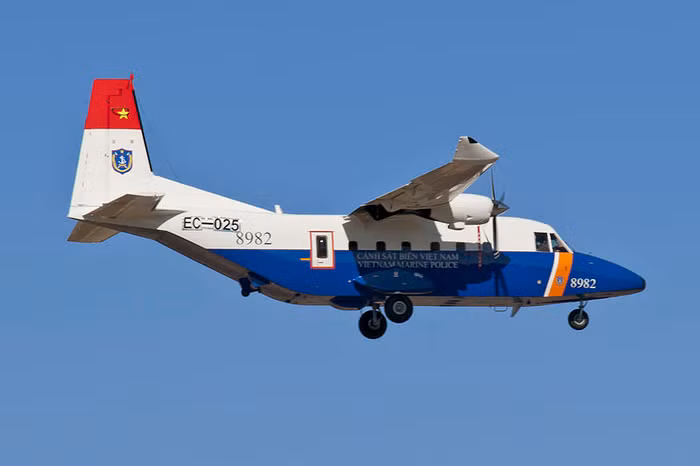 Máy bay C-212-400 của Cảnh sát biển Việt Nam.