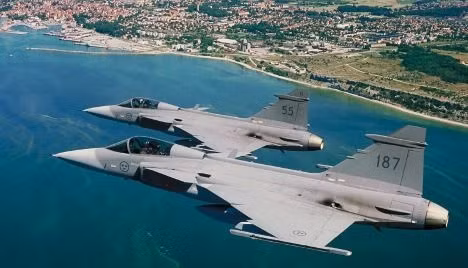 Chiến đấu cơ Jas Gripen của Không quân Thụy Điển