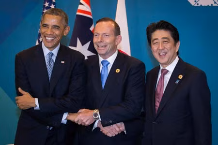 Lãnh đạo các nước Mỹ, Nhật, Australia