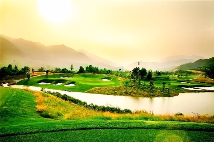 Không gian xanh tại Bà Nà Hills Golf Club.