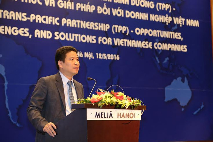 Ông Trần Phương - Phó Tổng Giám đốc BIDV phát biểu tại Hội thảo. Ông Trần Phương - Phó Tổng Giám đốc BIDV phát biểu tại Hội thảo.