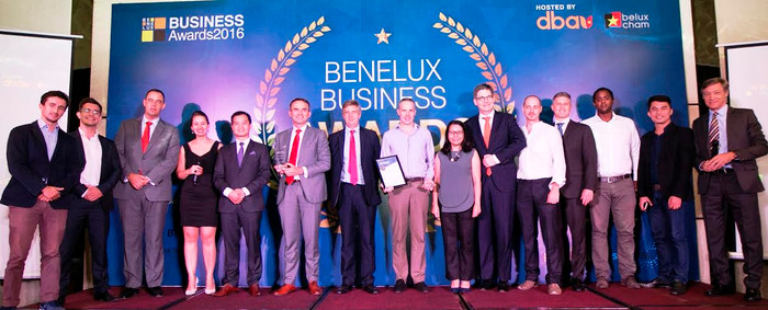 Các cá nhân và tổ chức nhận giải thưởng của Hội Doanh nghiệp Hà Lan – Bỉ – Luxembourg.