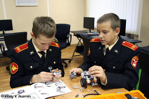 Học viên Trường quân sự Suvorov. Học viên Trường quân sự Suvorov.