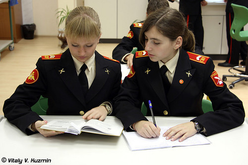 Học viên Trường quân sự Suvorov. Học viên Trường quân sự Suvorov.