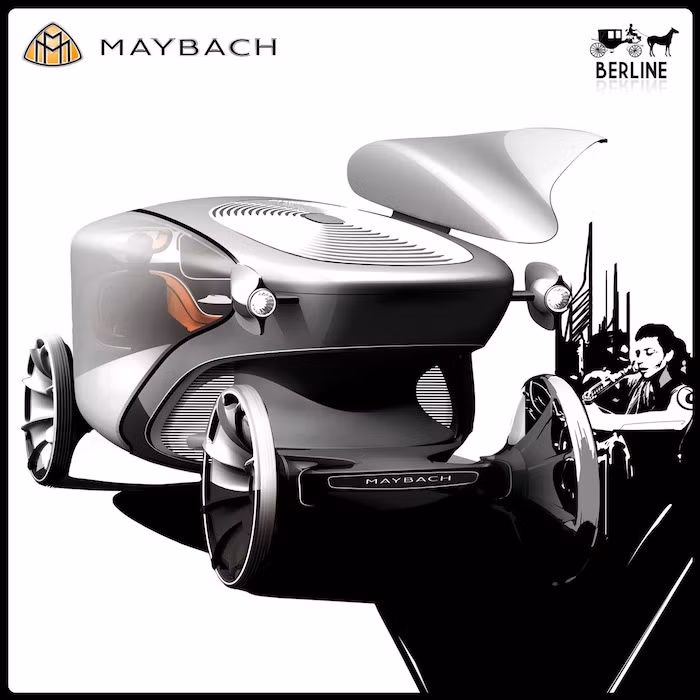 Maybach Berline (cảm hứng từ phim Cinderlla and the Maybach Berline)