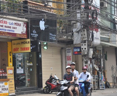 Bùng nổ số lượng "đại lý chính thức" của Apple tại Hà Nội ảnh 1 Bùng nổ số lượng "đại lý chính thức" của Apple tại Hà Nội ảnh 1