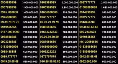 Những "con" SIM đẹp giá trị cao rất dễ bị thu hồi trước quyết định mới.