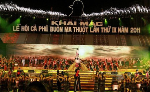 Lễ khai mạc Festival cà phê 2011 tại TP. Buôn Ma Thuột - Đắk Lắk