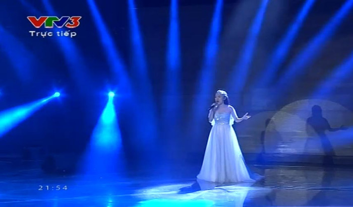 Phần biểu diễn của &quot;công chúa tuyết&quot; Nhật Thủy