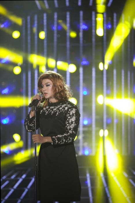 Hoài Lâm có phần biểu diễn chưa thực sự xuất sắc ở show 7 của Gương mặt thân quen