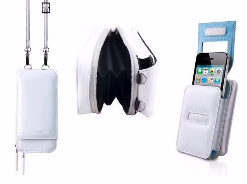 Case iPhone 4 được thiết kế mới với cảm hứng từ buổi tiệc đêm với kích thước nhỏ, định hướng theo chiều dọc thuận tiện làm từ chất liệu da cao cấp của Marware