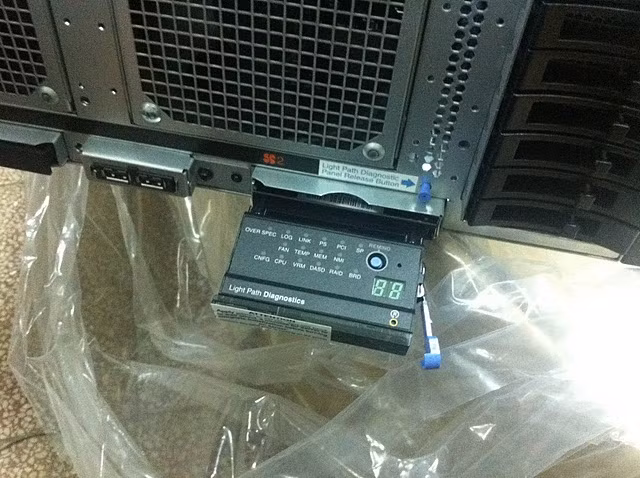 Bộ chẩn đoán lỗi - Diagnostic LEDs, light pathdiagnostics panel