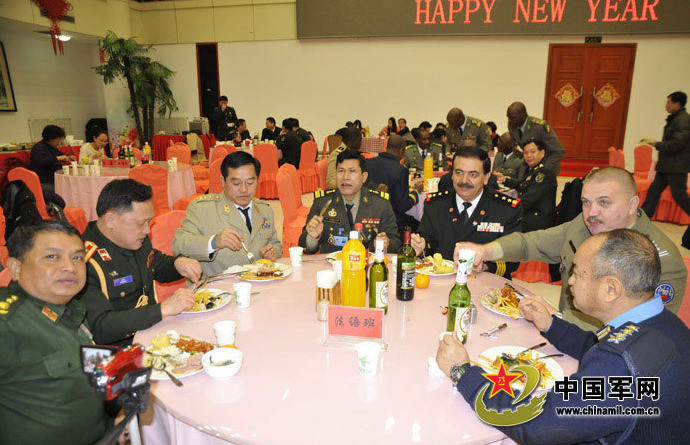 Học viên quân sự nước ngoài đón tết Âm tại Trung Quốc ảnh 7 Học viên quân sự nước ngoài đón tết Âm tại Trung Quốc ảnh 7