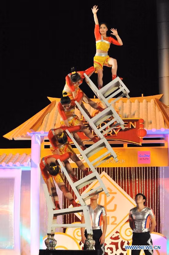 Đón năm mới Nhâm Thìn ở Băng Cốc Đón năm mới Nhâm Thìn ở Băng Cốc