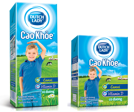 Sữa Dutch Lady Cao Khỏe được xem là bước đột phá mới của Công ty FrieslandCampina Việt Nam trong việc cung cấp nguồn dinh dưỡng chất lượng cao cho trẻ em. Sữa Dutch Lady Cao Khỏe được xem là bước đột phá mới của Công ty FrieslandCampina Việt Nam trong việc cung cấp nguồn dinh dưỡng chất lượng cao cho trẻ em.