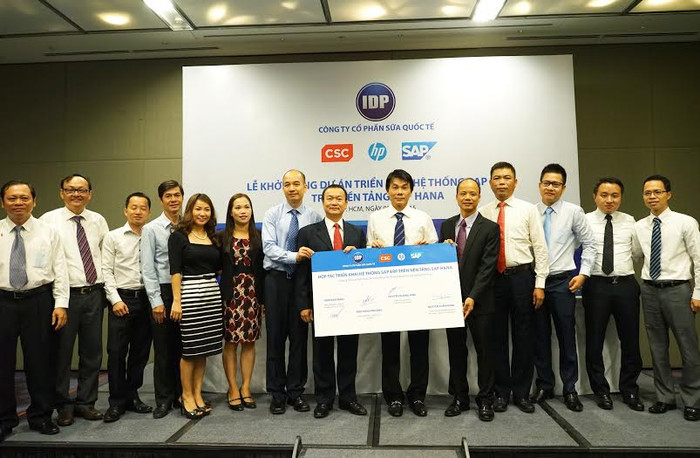 Tổng Giám đốc Trần Bảo Minh tin tưởng vào sự phát triển mạnh mẽ của IDP sau khi triển khai hệ thống SAP ERP trên nền tảng SAP-HANA vào tháng 12/2015 tới đây. Tổng Giám đốc Trần Bảo Minh tin tưởng vào sự phát triển mạnh mẽ của IDP sau khi triển khai hệ thống SAP ERP trên nền tảng SAP-HANA vào tháng 12/2015 tới đây.