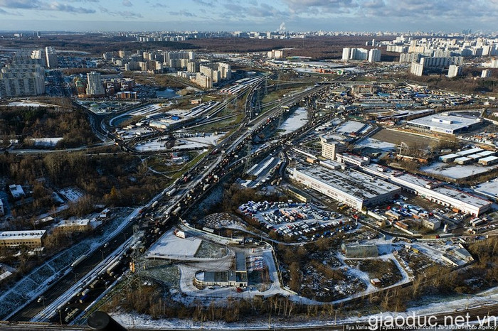 Khu vực hồ chứa nước Khimki. Khu vực hồ chứa nước Khimki.