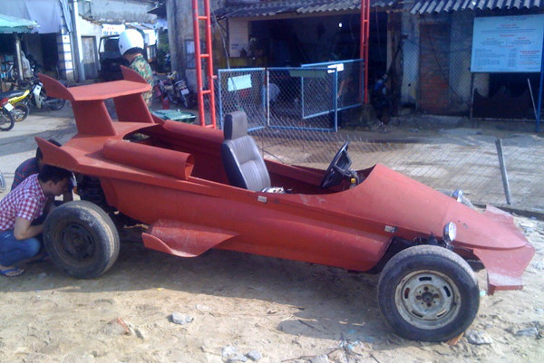 "Xe đua F1" do Việt Nam sản xuất "Xe đua F1" do Việt Nam sản xuất