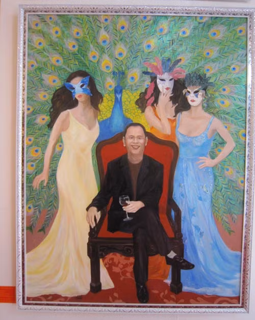 Tại cuộc triển lãm lần này, 12 nghệ sĩ tham gia triển lãm với 12 thái độ, 12 cách tiếp cận cũng như bút pháp khác nhau. Nhưng họ có chung một cách làm: đưa cuộc sống của những người giàu có vào tranh, qua đó làm bật ra nhiều câu hỏi thú vị liên quan đến chính nền nghệ thuật đang trong cơn khủng hoảng...