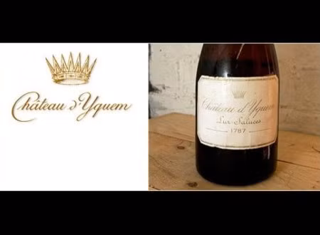 6. 1787 Chateau Yquem Nhiều chuyên gia khẳng định, 1787 Chateau Yquem là dòng rượu vang trắng đắt và hiếm nhất. Một nhà sưu tập người Mỹ đã nhanh tay “tậu” chai rượu với giá 100.000 USD vào năm 2006. Nhiều chuyên gia khẳng định, 1787 Chateau Yquem là dòng rượu vang trắng đắt và hiếm nhất. Một nhà sưu tập người Mỹ đã nhanh tay “tậu” chai rượu với giá 100.000 USD vào năm 2006