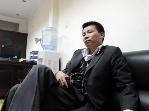 Ông Trương Xuân Đoàn - Tổng Giám đốc công ty CAVICO. Ông Trương Xuân Đoàn - Tổng Giám đốc công ty CAVICO.