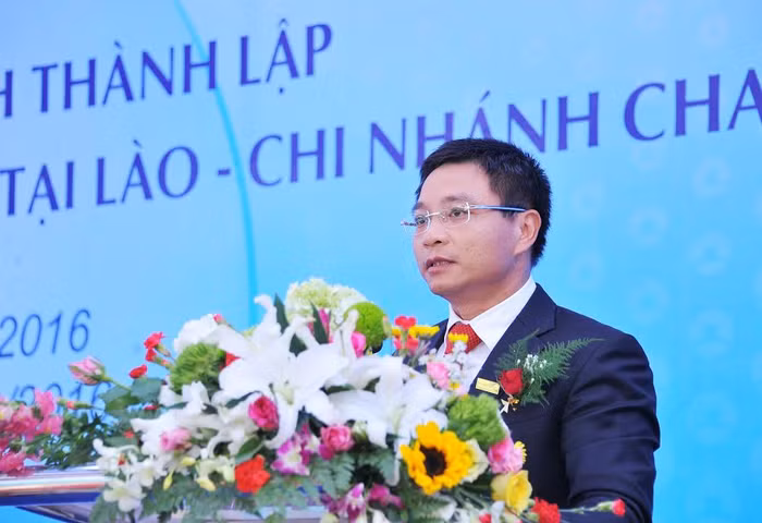 Ông Nguyễn Văn Thắng - Chủ tịch HĐQT VietinBank phát biểu tại Lễ khai trương.