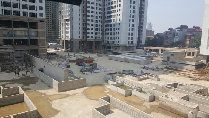 Hạ tầng cảnh quan khu Ruby đã hoàn thiện gần xong. Hạ tầng cảnh quan khu Ruby đã hoàn thiện gần xong.