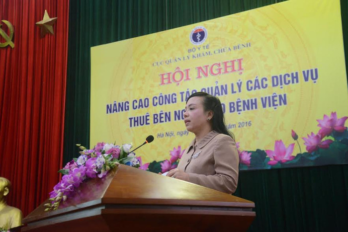 Bộ trưởng Bộ Y tế đã yêu cầu các bệnh viện phải chấn chỉnh các dịch vụ thuê khoán ở bên ngoài vào.