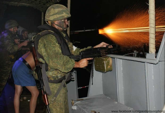 Thời điểm lực lượng Hải quân Nga phát động tấn công Thời điểm lực lượng Hải quân Nga phát động tấn công