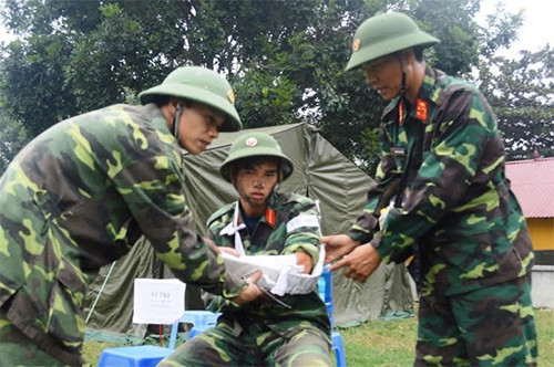 Luyện tập sẵn sàng chiến đấu trong dịp Tết Luyện tập sẵn sàng chiến đấu trong dịp Tết