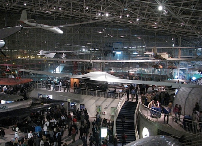 Nơi trưng bày những chiếc UAV và máy bay ném bom của Không quân Mỹ