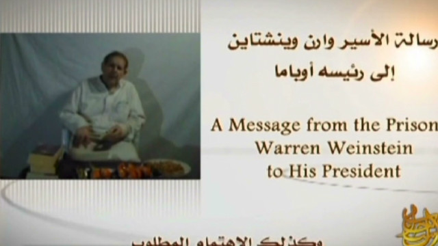 Hình ảnh video chưa đầy 3 phút của một công dân Mỹ bị mạng lưới khủng bố al-Qaeda bắt cóc mới được công bố hôm Chủ nhật vừa rồi.