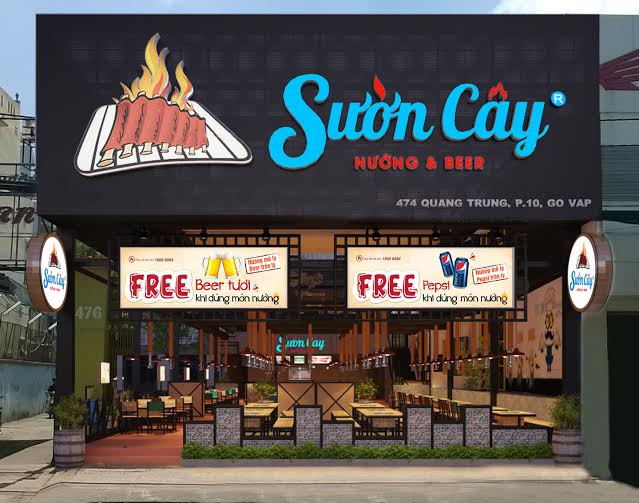 Nhà hàng Sườn Cây chính chủ, Nhà hàng Sườn Cây chính chủ,